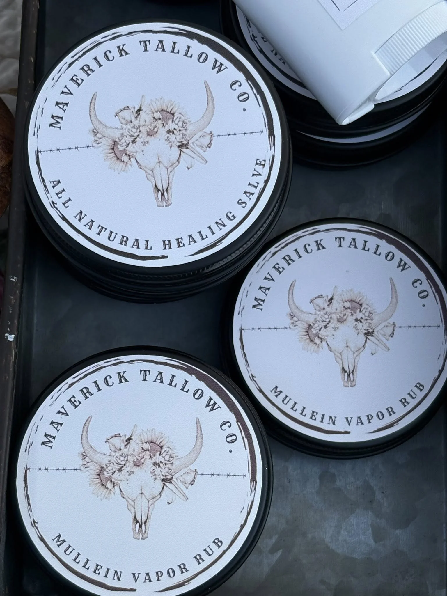 Maverick Tallow healing salves.