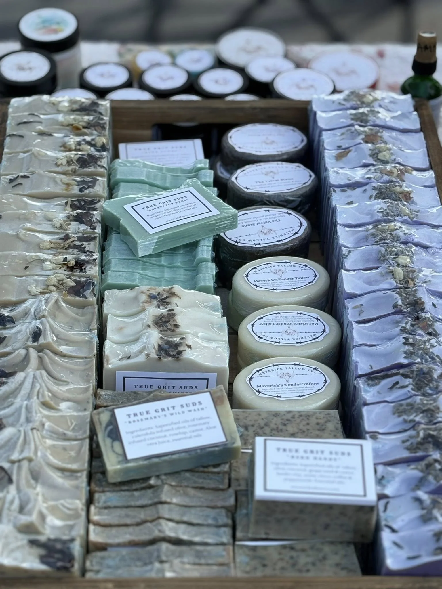 Maverick Tallow bar soaps.
