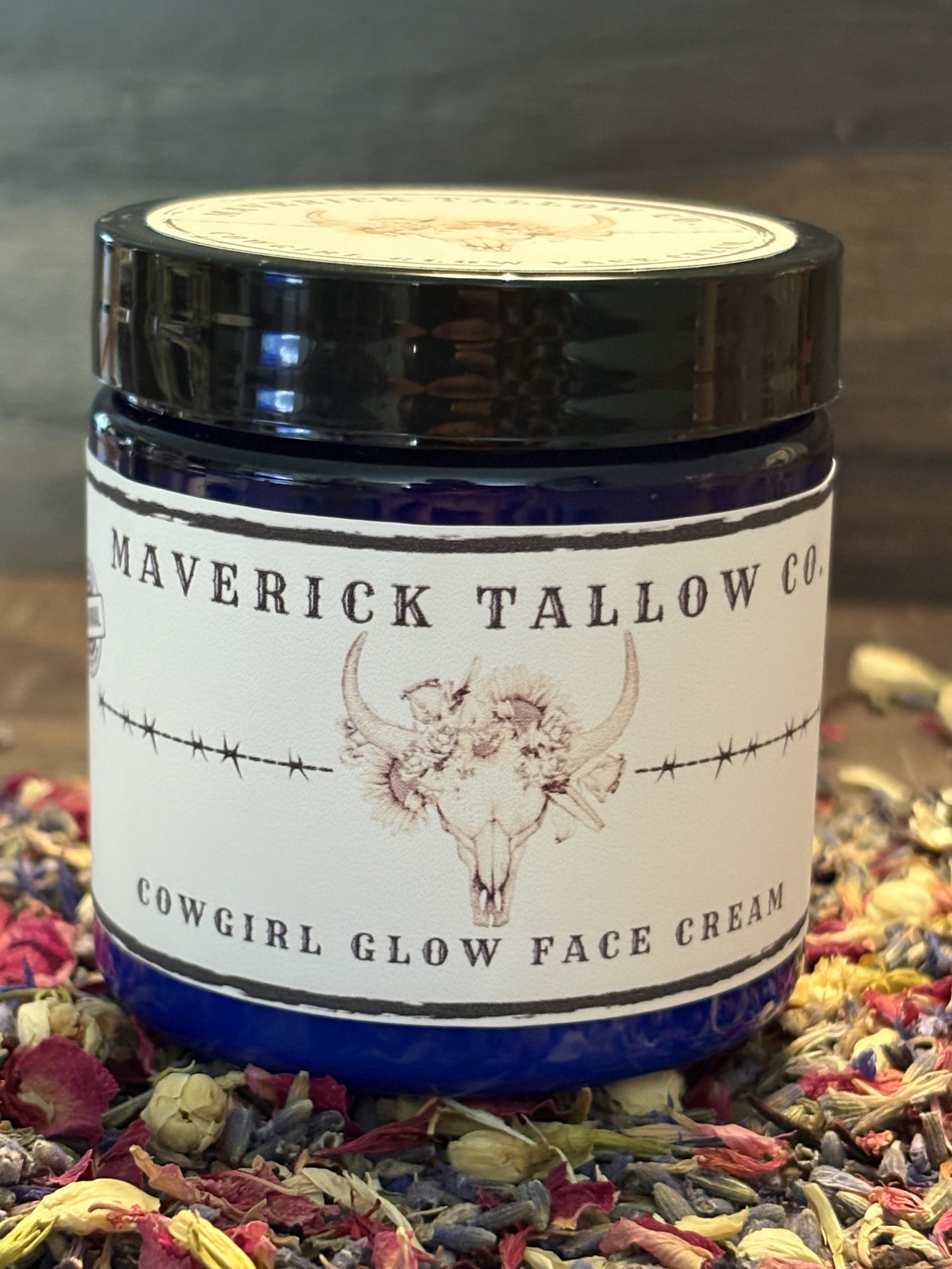 Cowgirl Glow Face Cream whipped and tallow based