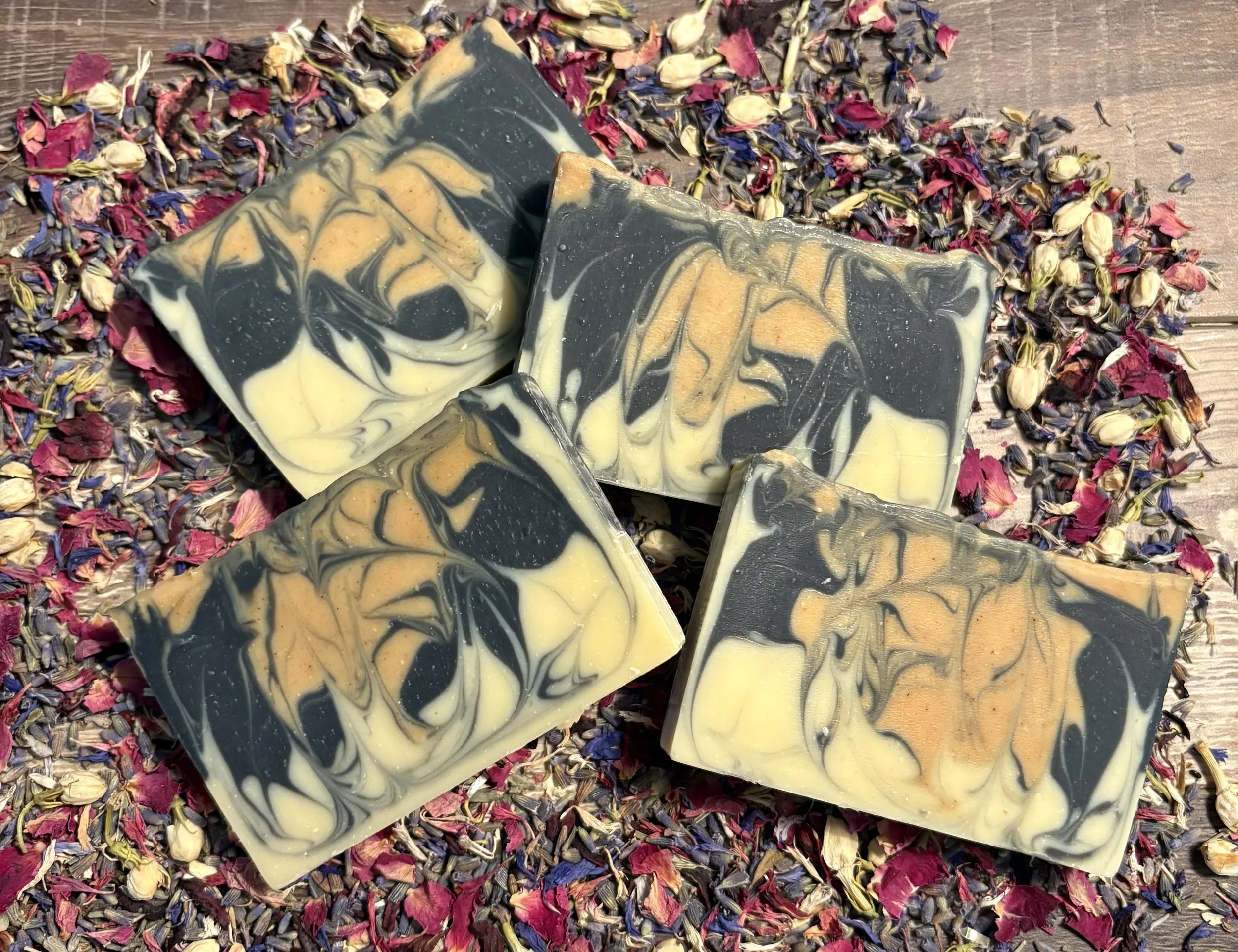 Specialty Soap - Rosemary’s Wild Wash Face Soap - Shot from above