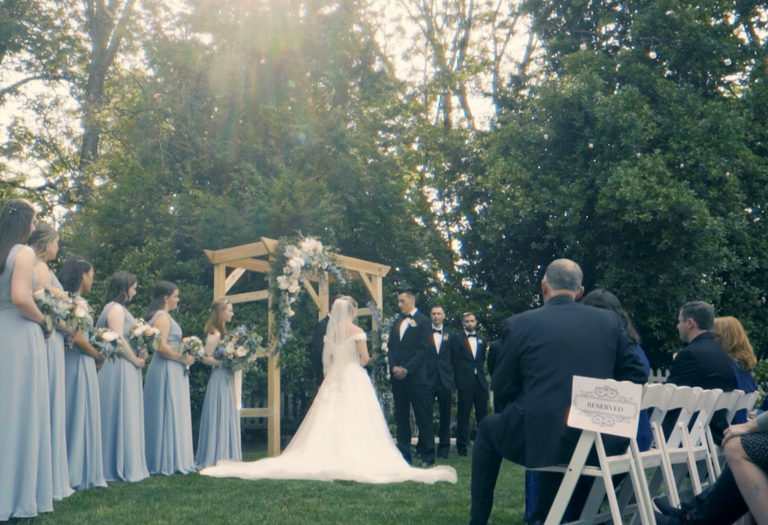 Victorian Belle Garden Wedding