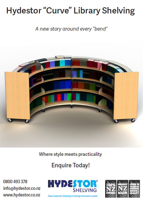 Curve Library Shelving