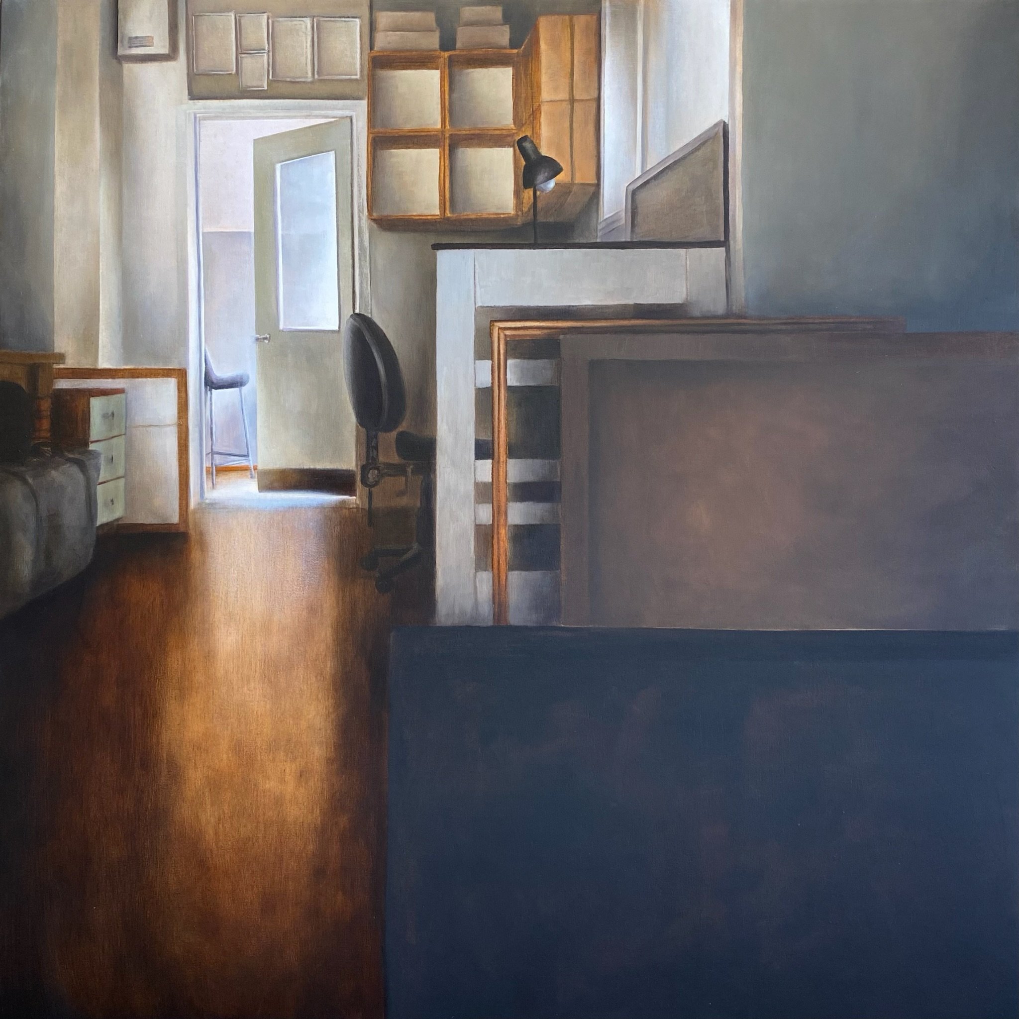 Studio Door-Light and Kick-Plate