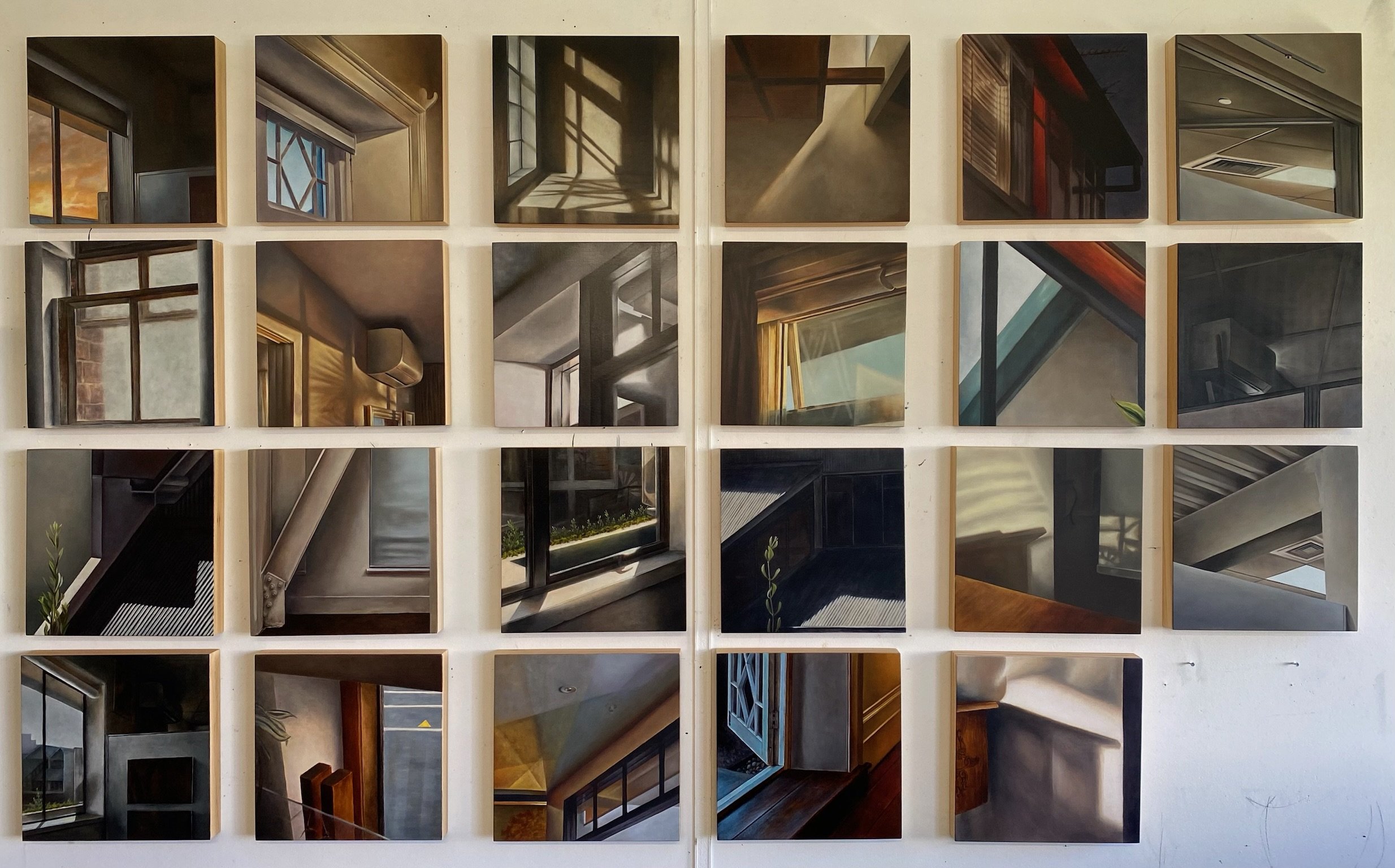 Studio installation - Small works