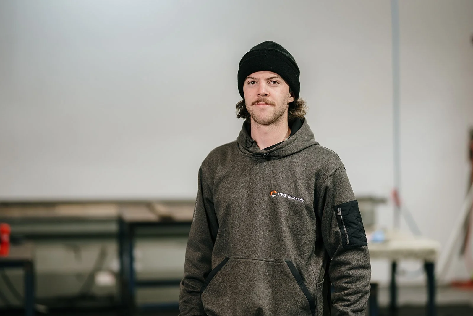 Liam Walters, CWS Tasmania Team Member, workshop technician.