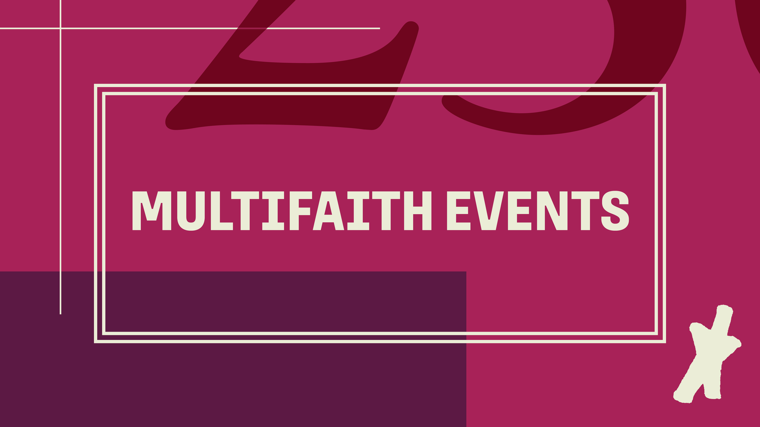 Multifaith Events — Faith250