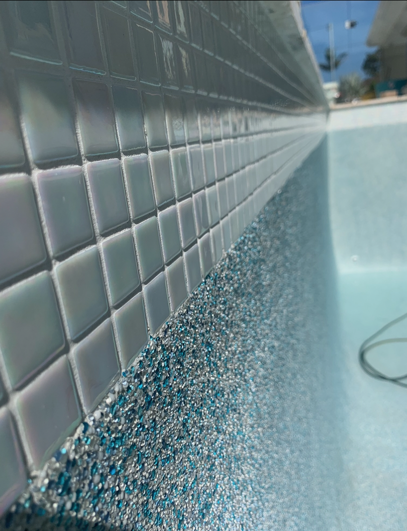 pool waterline tile repair
