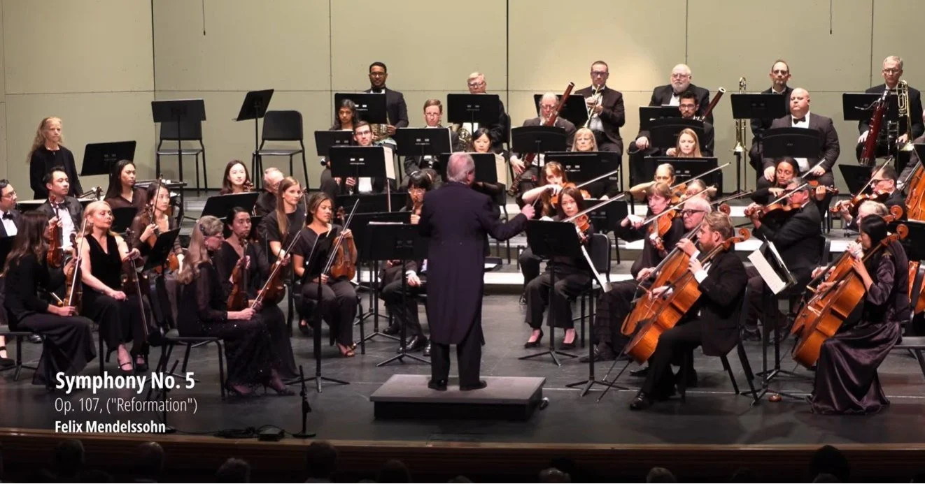 We conclude our &ldquo;Mendelssohn Classics&rdquo; concert video series with Mendelssohn's Symphony No. 5, the "Reformation" Symphony. Thank you for following along as we've shared these performances from our March 22, 2026 concert at the P