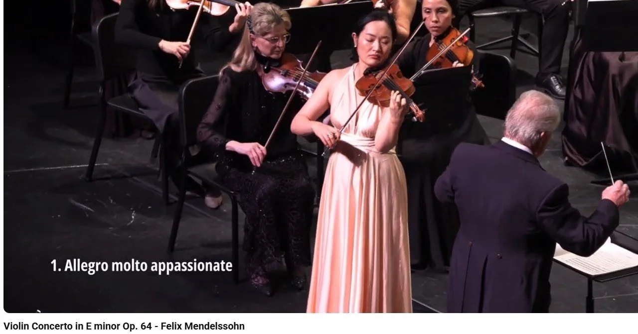 We&rsquo;re so happy to share videos from our &ldquo;Mendelssohn Classics&rdquo; concert on March 22, 2026, under the direction of Conductor and Music Director John LoPiccolo! 

Here's the first one: Mendelssohn's beloved Violin Concerto in E Minor, 