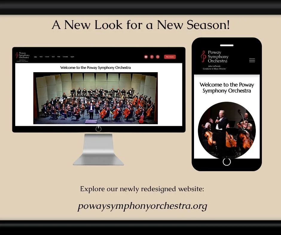 A new season deserves a new look! 

Just in time for our 2026-2027 season, we&rsquo;ve launched an all-new website featuring a modern design, streamlined navigation, and an enhanced experience for patrons.

Whether discovering concert details, purcha