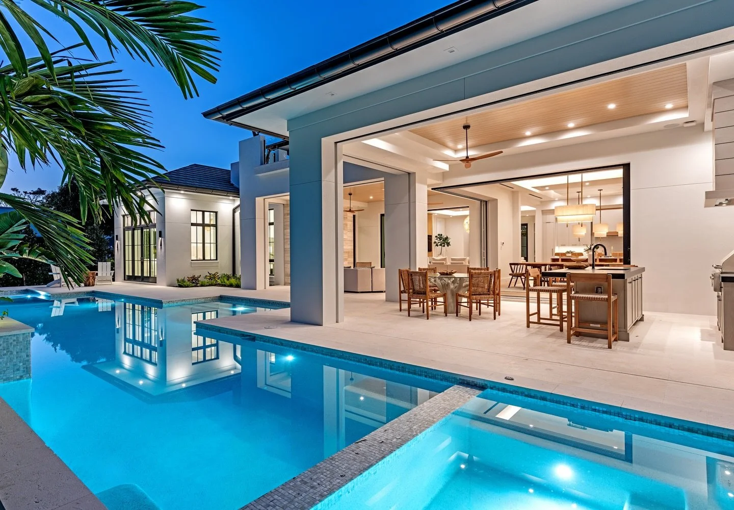 Backyard dreams. Custom build in Olde Naples by BBA Development.