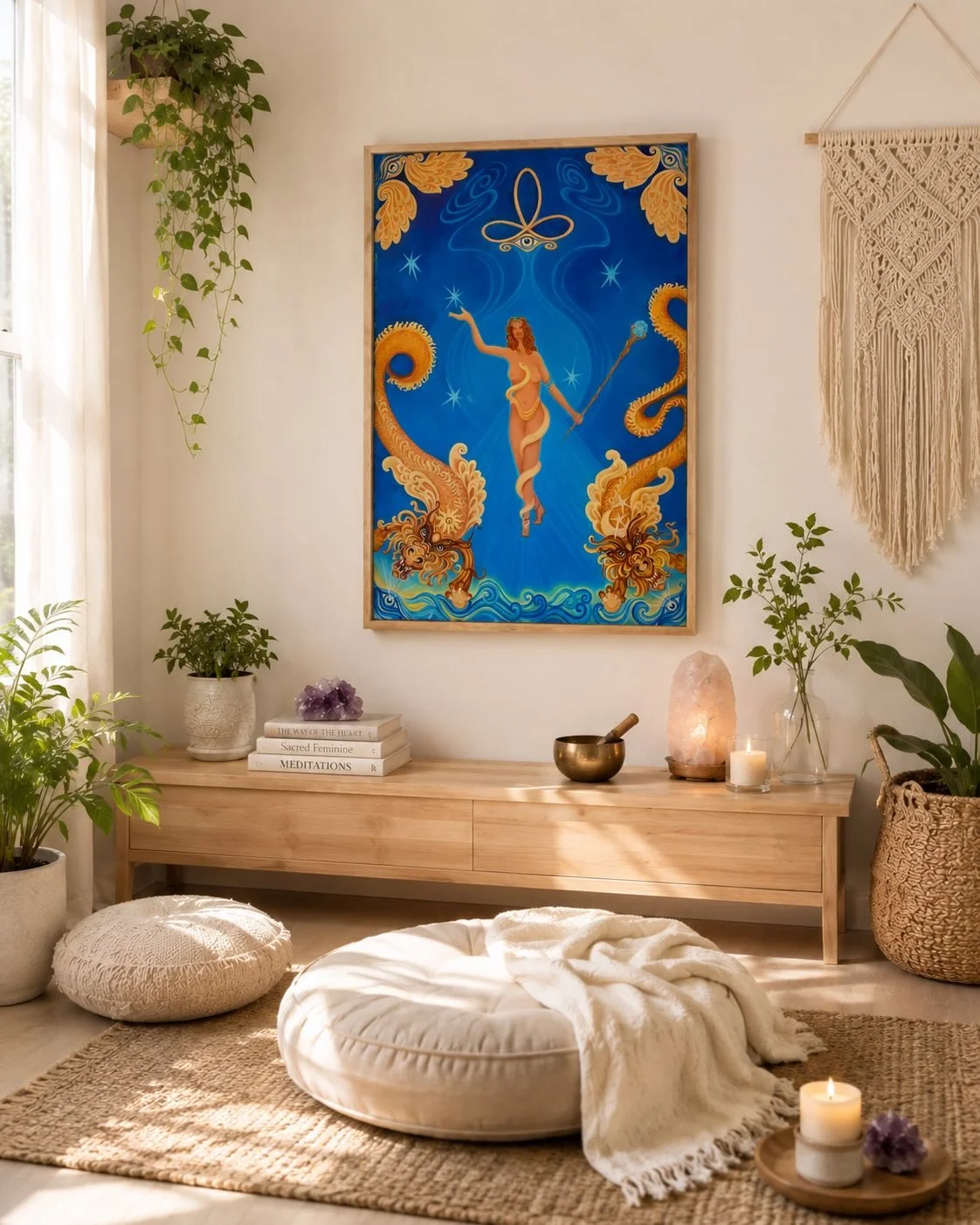 ✨ LIMITED EDITION FINE ART PRINTS NOW AVAILABLE ✨

Conduit Between Worlds
Artist: Nancy Parker

A space for reflection, healing, and transformation.

Conduit Between Worlds is an extraordinary visionary work that celebrates feminine power, intuition,