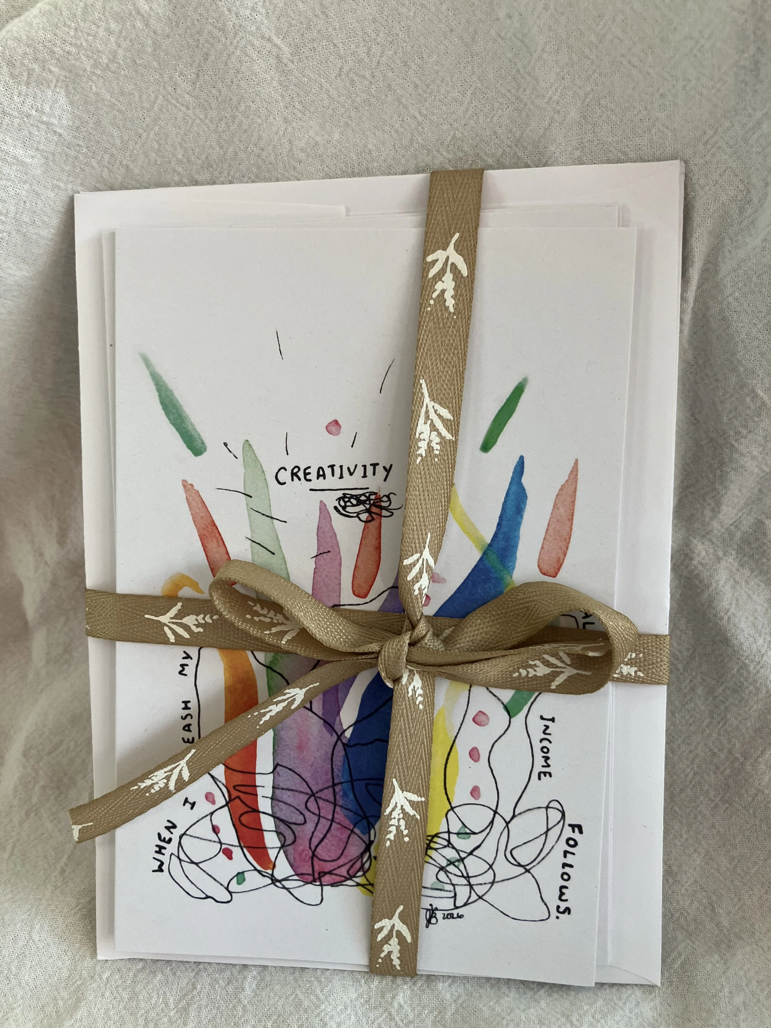 Alignment Greeting Cards - Pack of 3