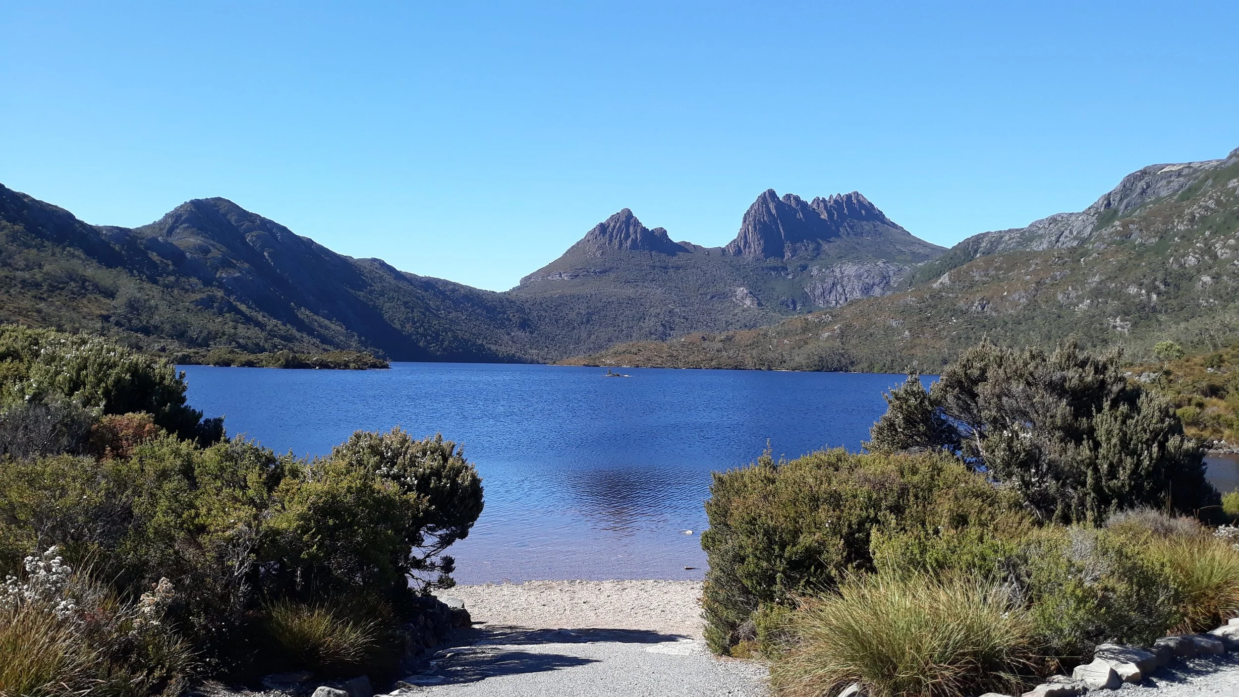 Cradle Mountain from Dove Lake