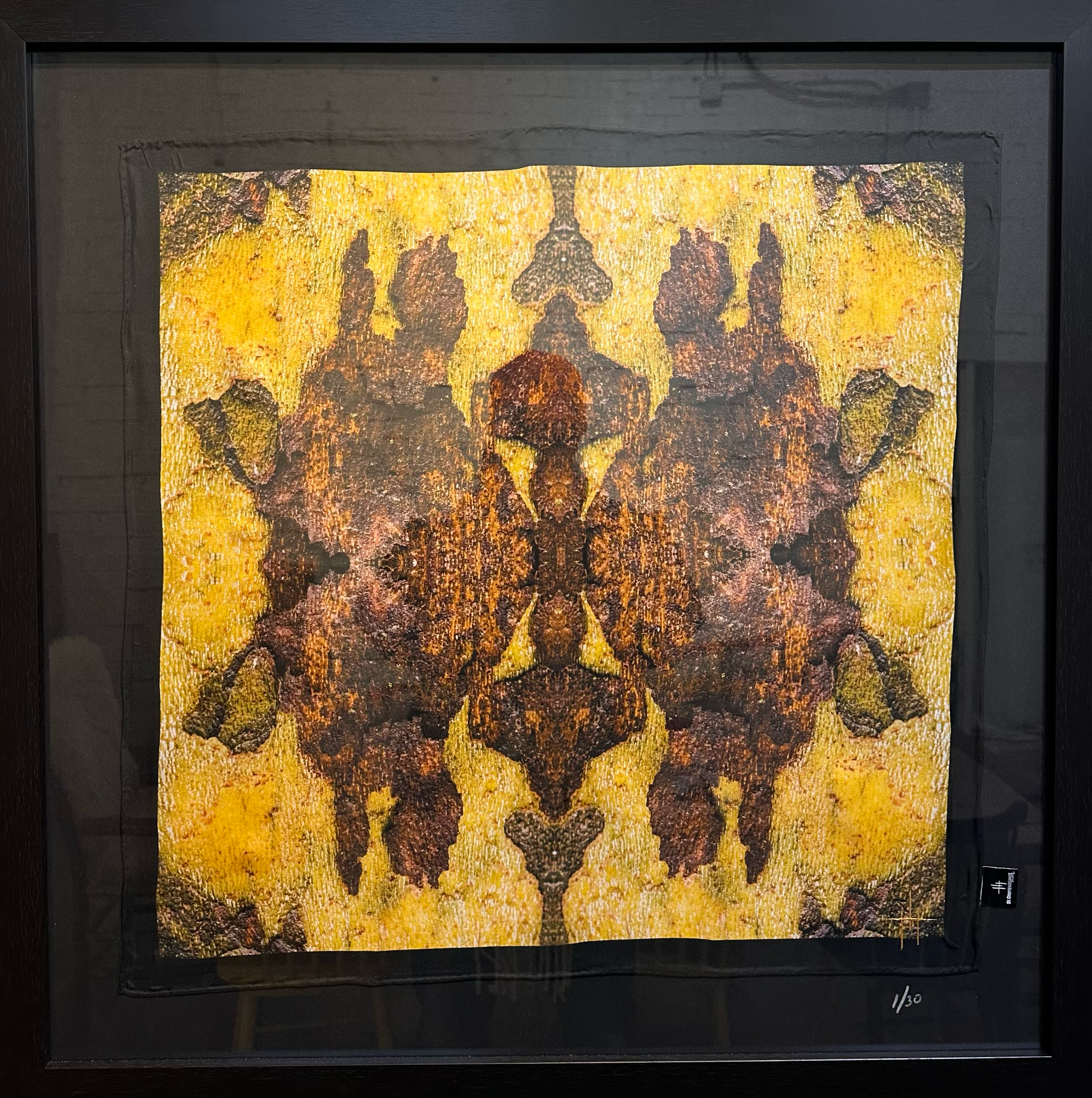 RENAISSANCE FRAMED SCARF