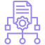 Diagram of a network communication system showing interconnected devices and a cloud server.