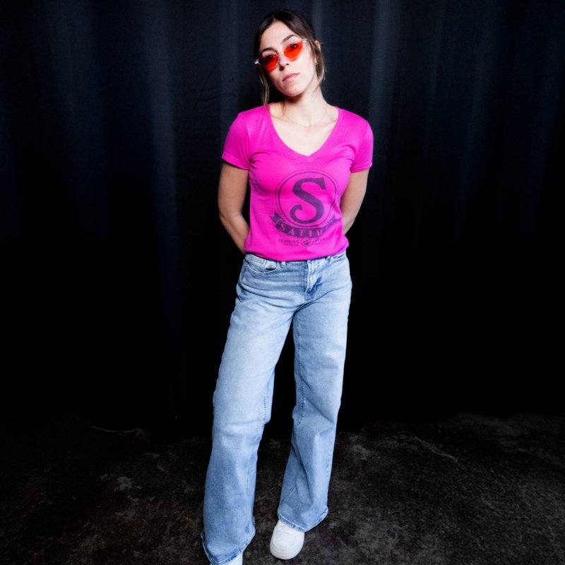 Women's Satire V-Neck