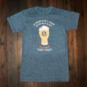Blue-Too-Much-Head-T-shirt.webp