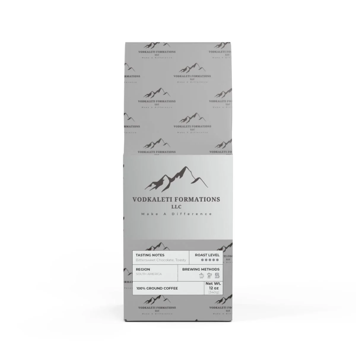 V.F. Charity Coffee-Bitteroot Coffee Blend (Dark French Roast)