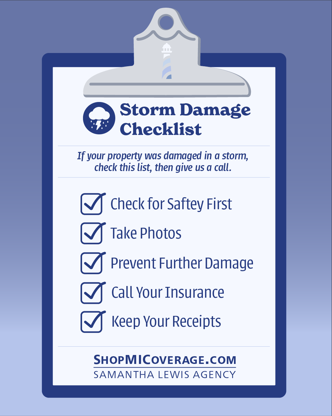 What to do after a Storm Damages Your Home or Business
