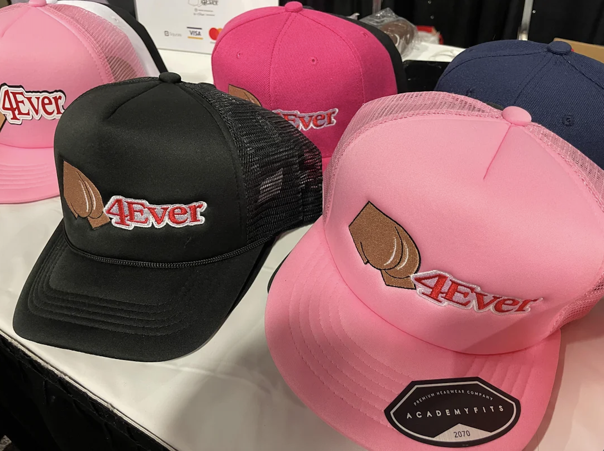 B4E Color Trucker hat