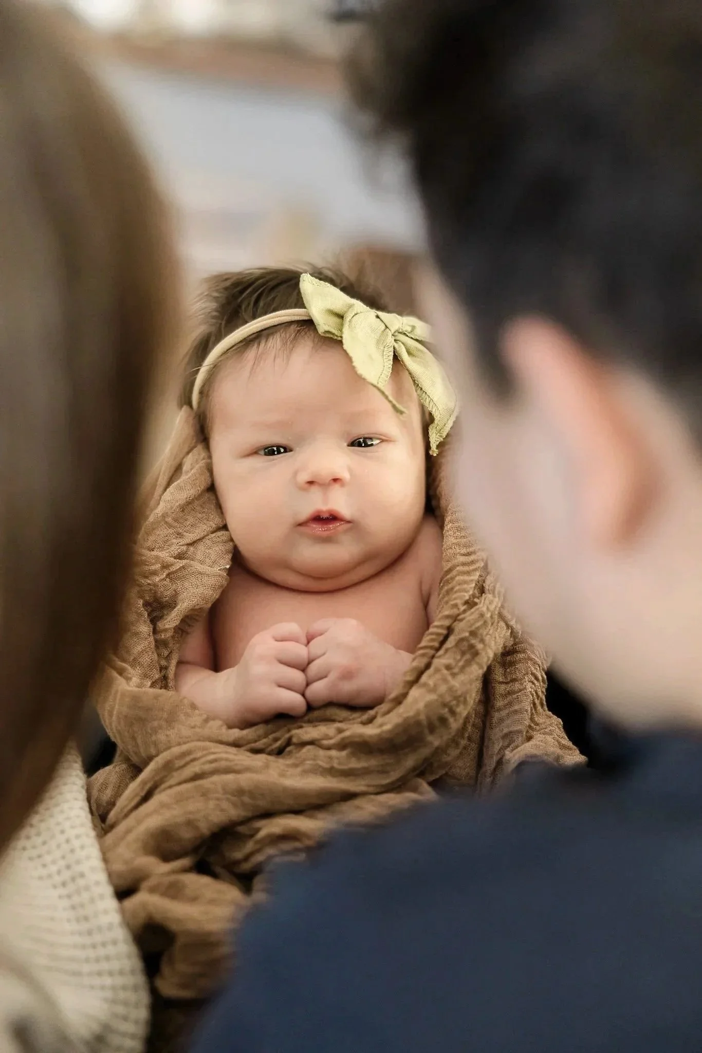 Family milestone session in Boston backyard celebrating first birthday