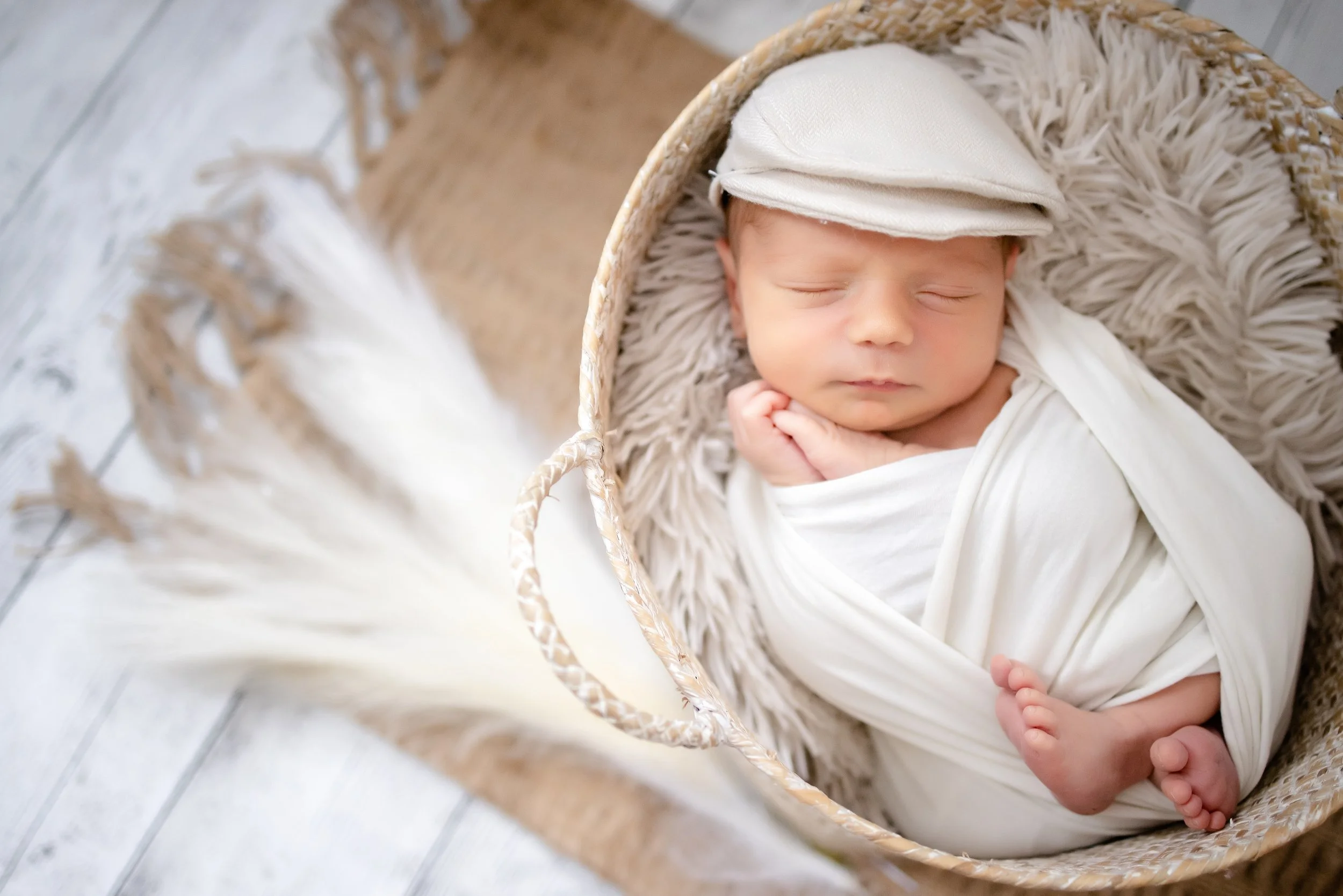 In Home Posed Newborn Photography using props in Boston, Lowell, Tewksbury, Littleton, Westford, Waltham, Concord Massachusetts