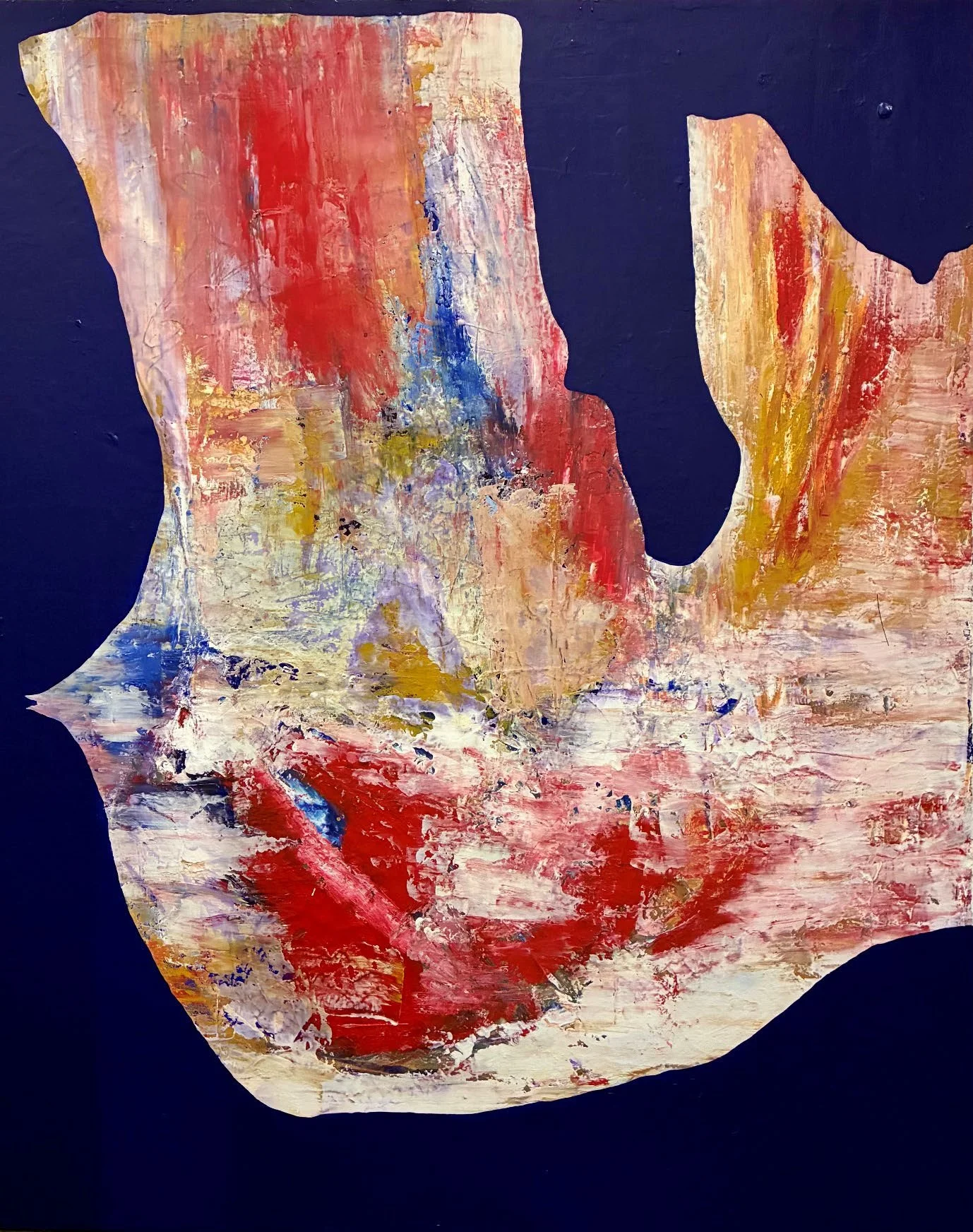 It Was So Much Better Than it is Today, 2025, Acrylic and Oil on Canvas, 152cm x 122cm.jpeg