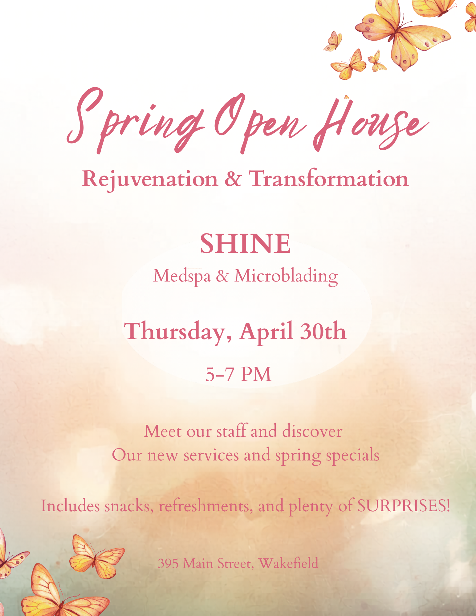 Spring Open House - Rejuvenation &amp; Transformation