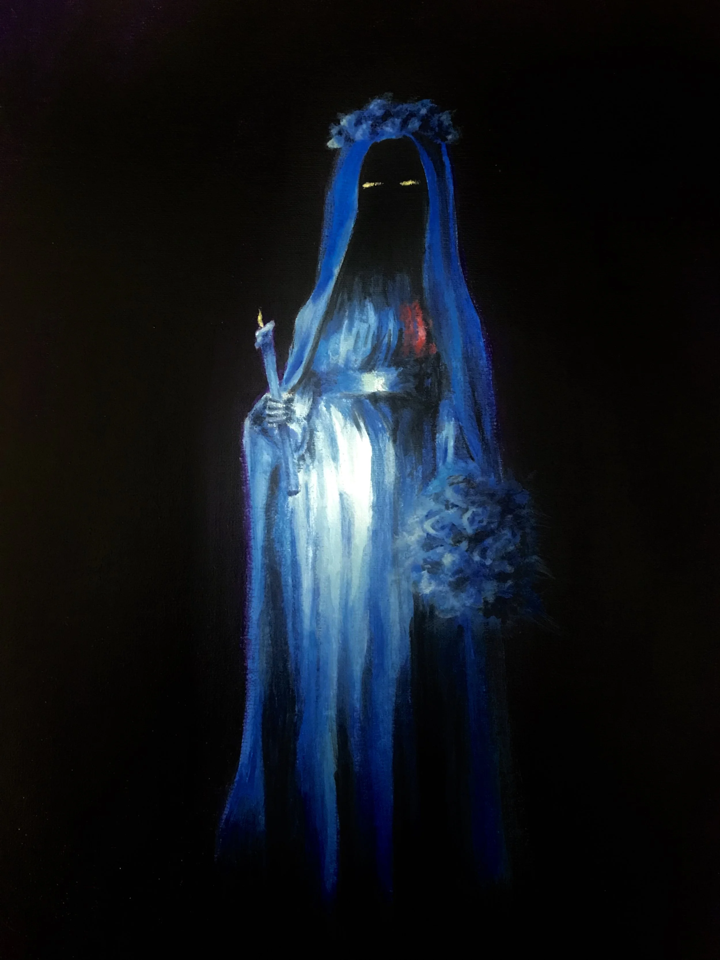 The Bride, acrylic, 2020