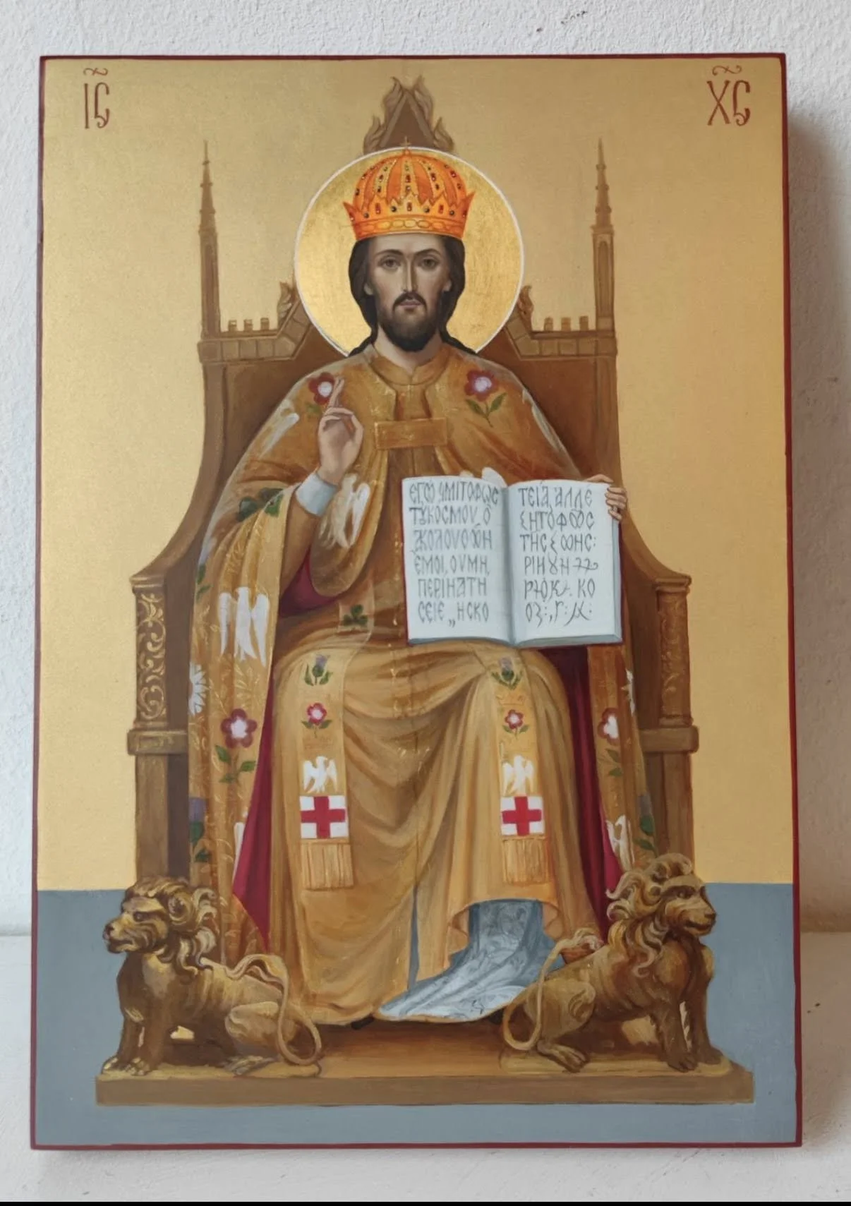 Anglican Iconography | Christ Enthroned.