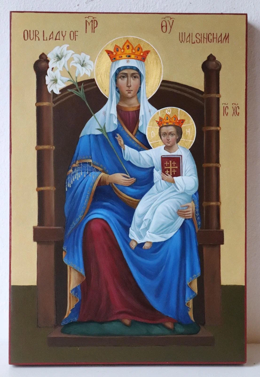 Anglican Iconography | Our Lady of Walsingham.