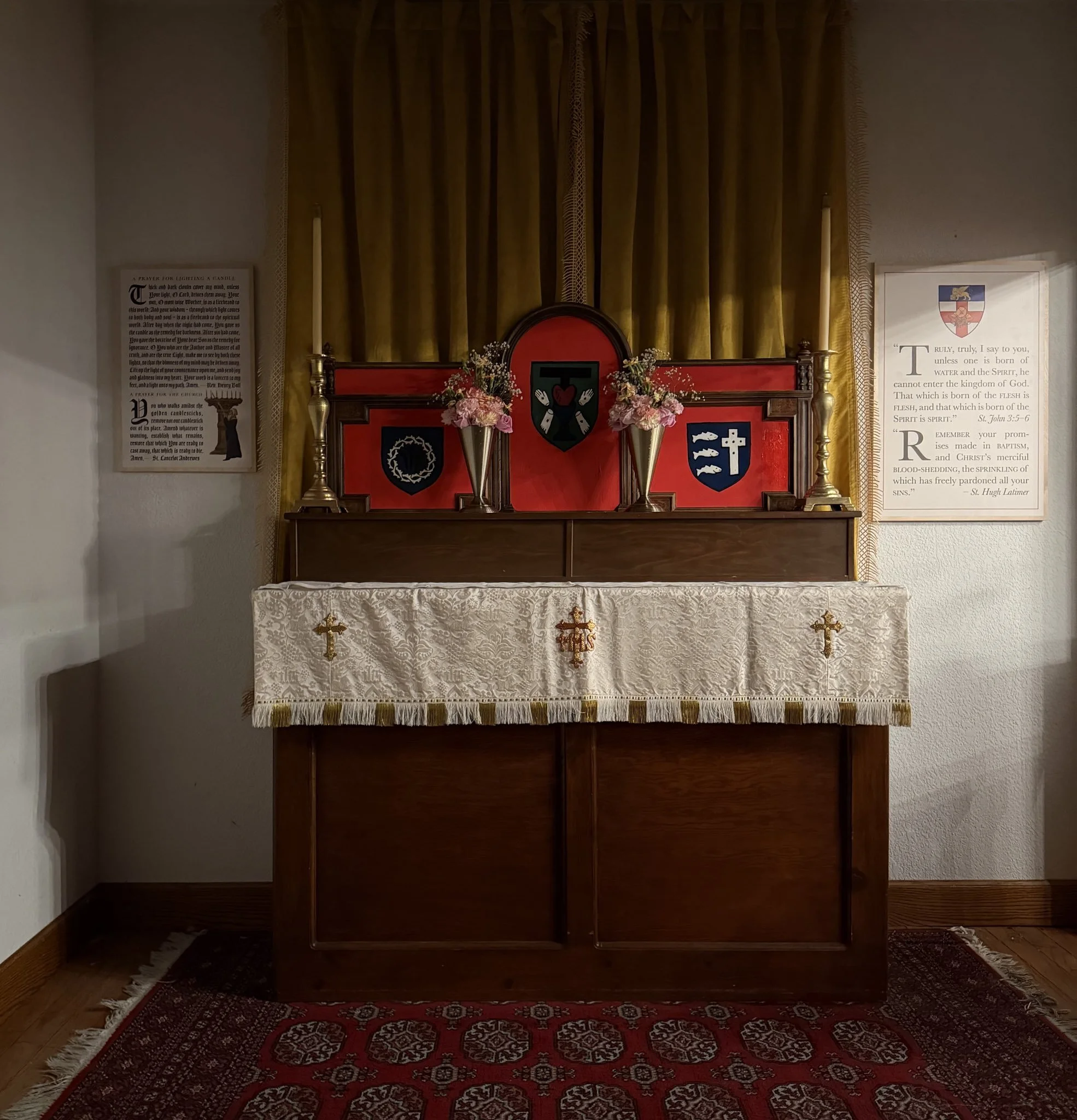 Headboard Reredos | Arts &amp; Crafts.