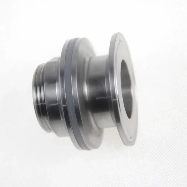 2 Inch TC Stainless Steel Bulkhead Adapter for 47mm Hole Distillation Lids