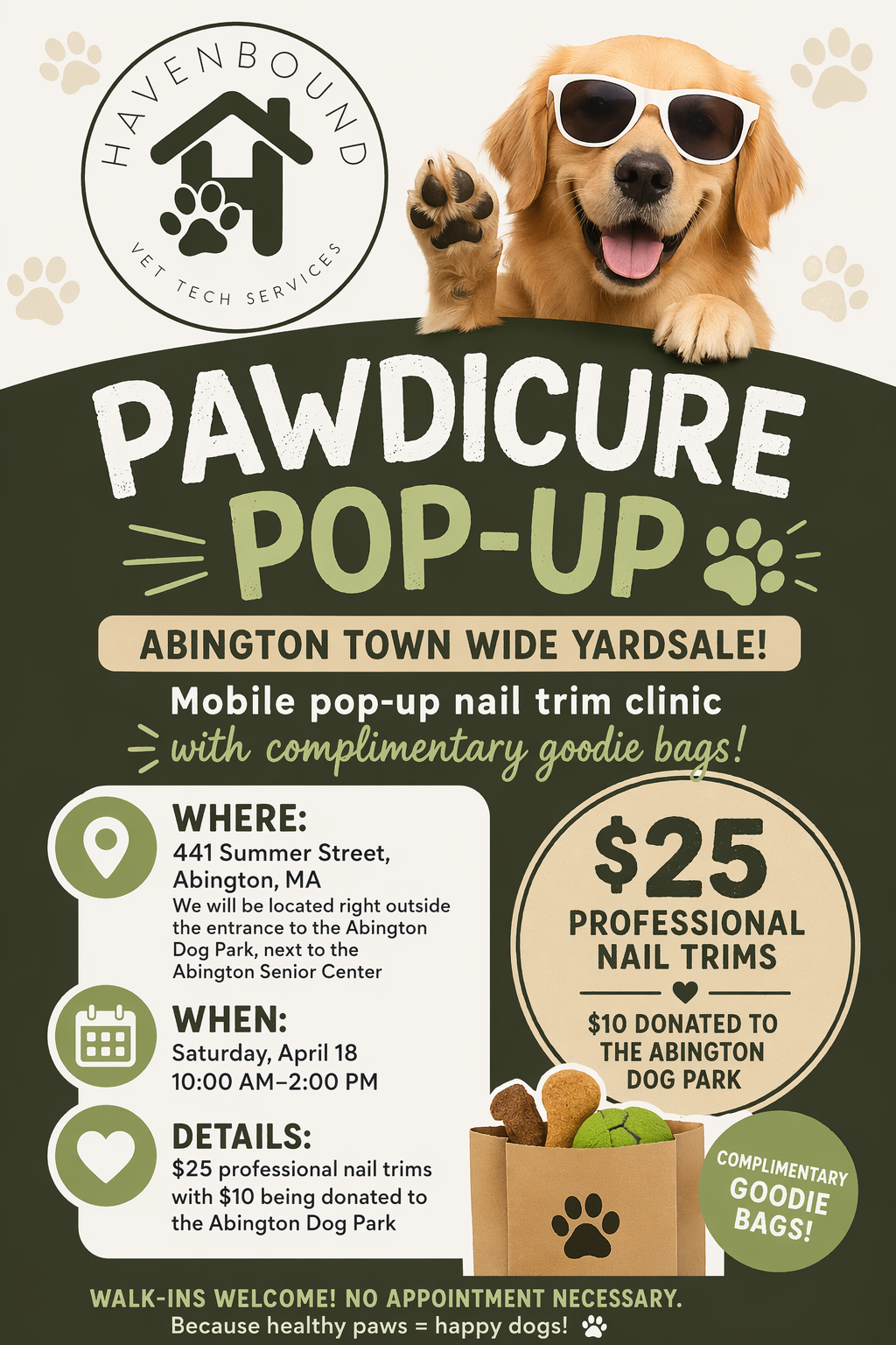 Pawdicure Pop-Up