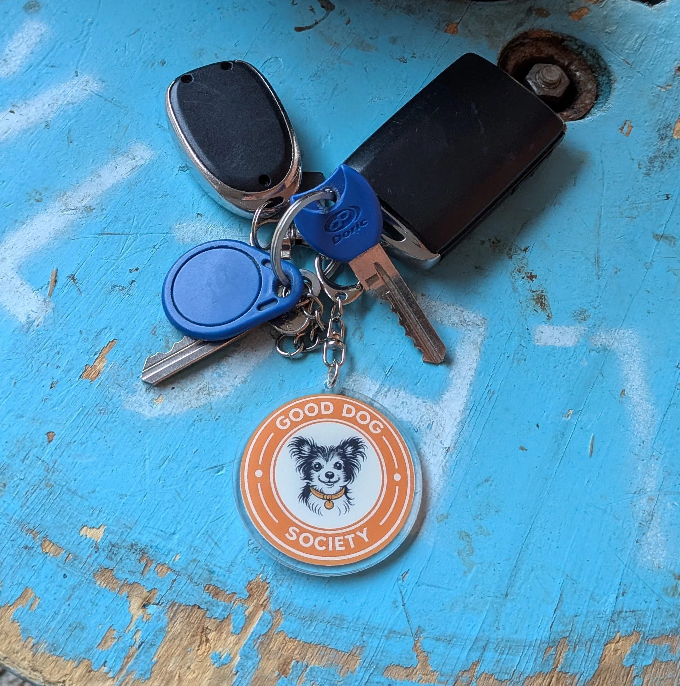 Good Dog Society – Founding Supporter Keyring (Limited 100)