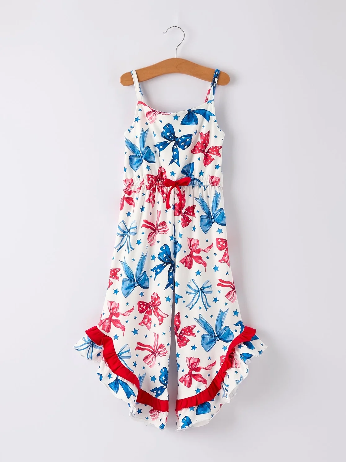 4th of July Bow Jumpsuit