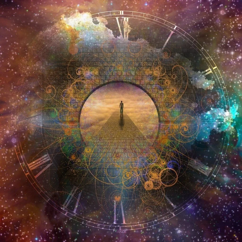 Past life regression exploration, cosmic flow, timelines and clock