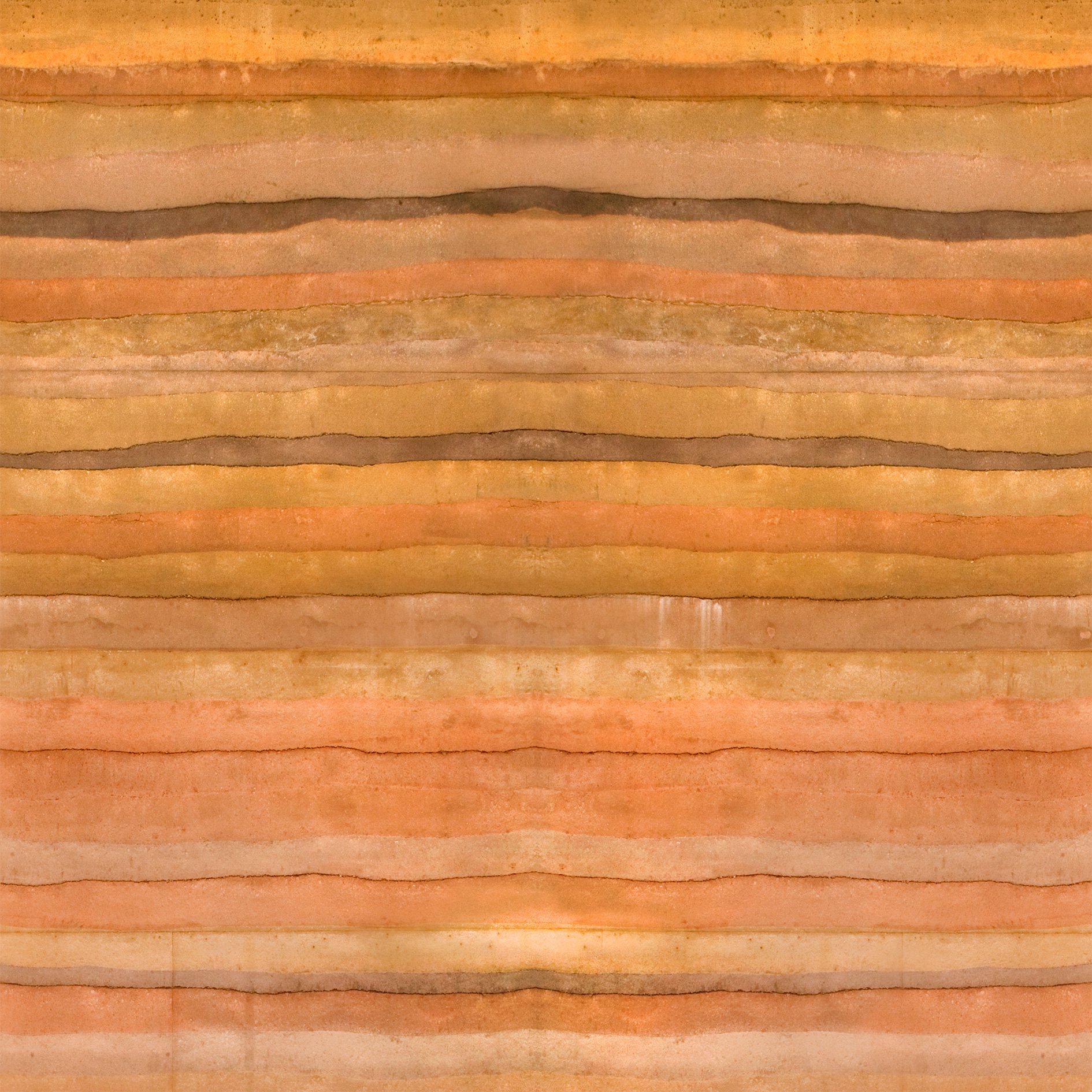 SIREWALL rammed earth close up