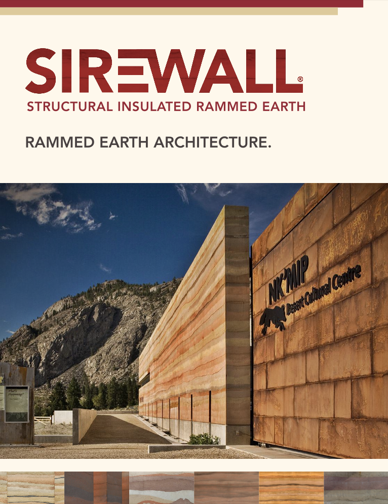 Cover of SIREWALL Architectural pamphlet.