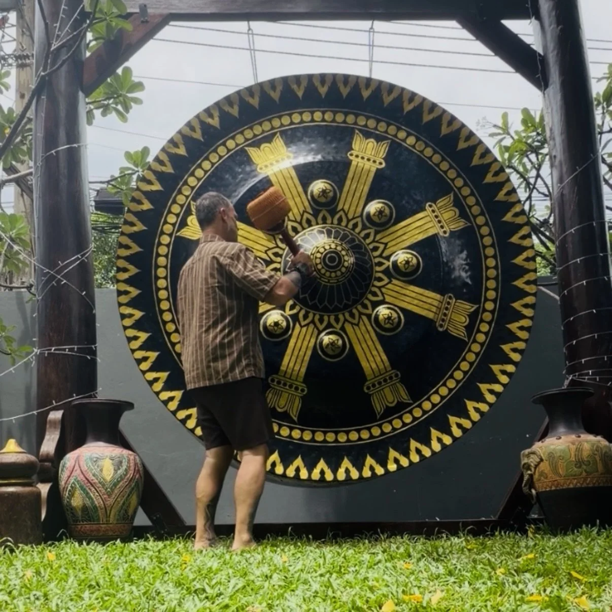 Aaron French, Gong Master, Sound Healer, Gongs in Nature