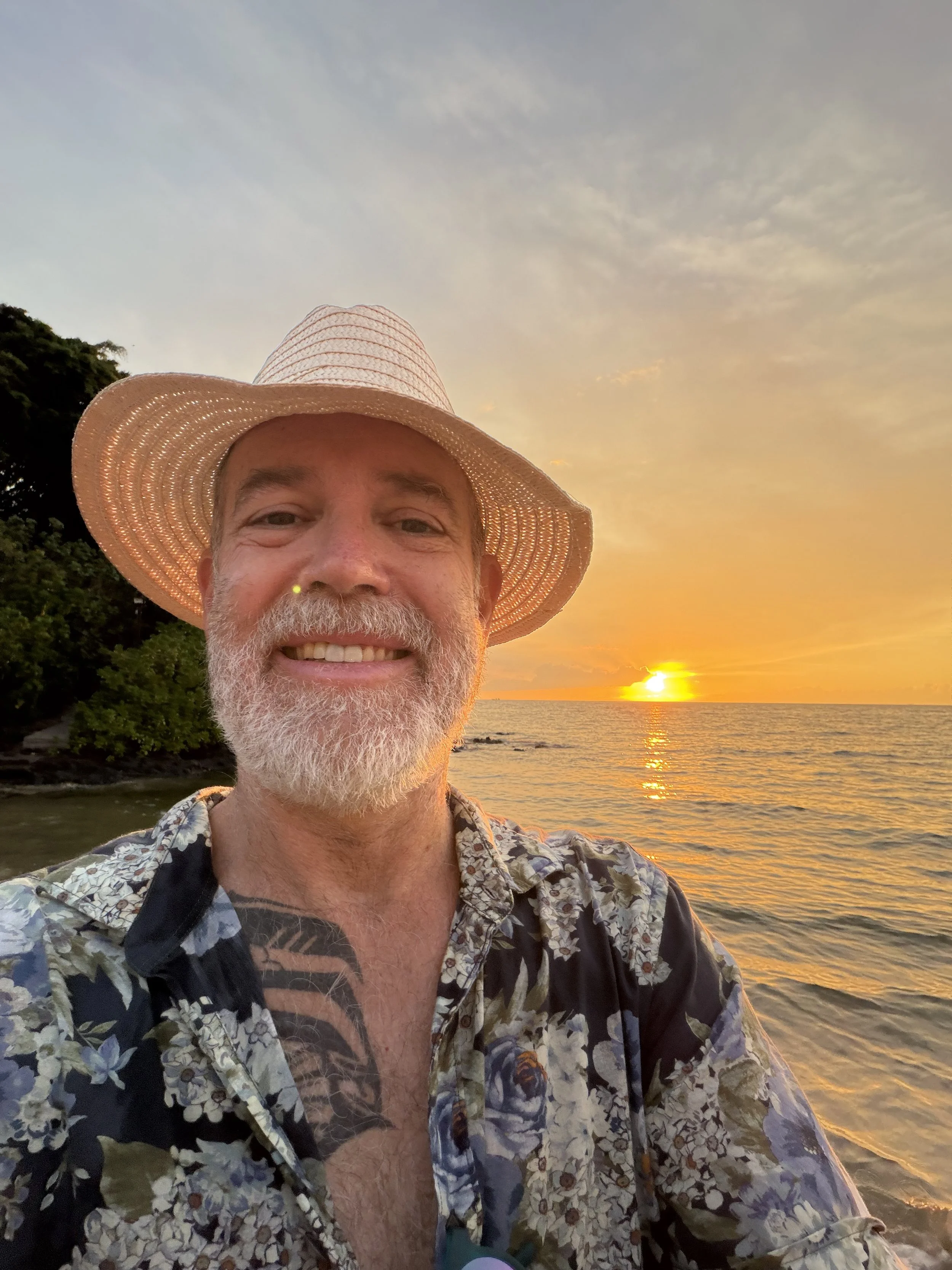 Aaron French, Akashic reader, spiritual mentor, medium and ancestral healer.  Gongmaster and sound healer.