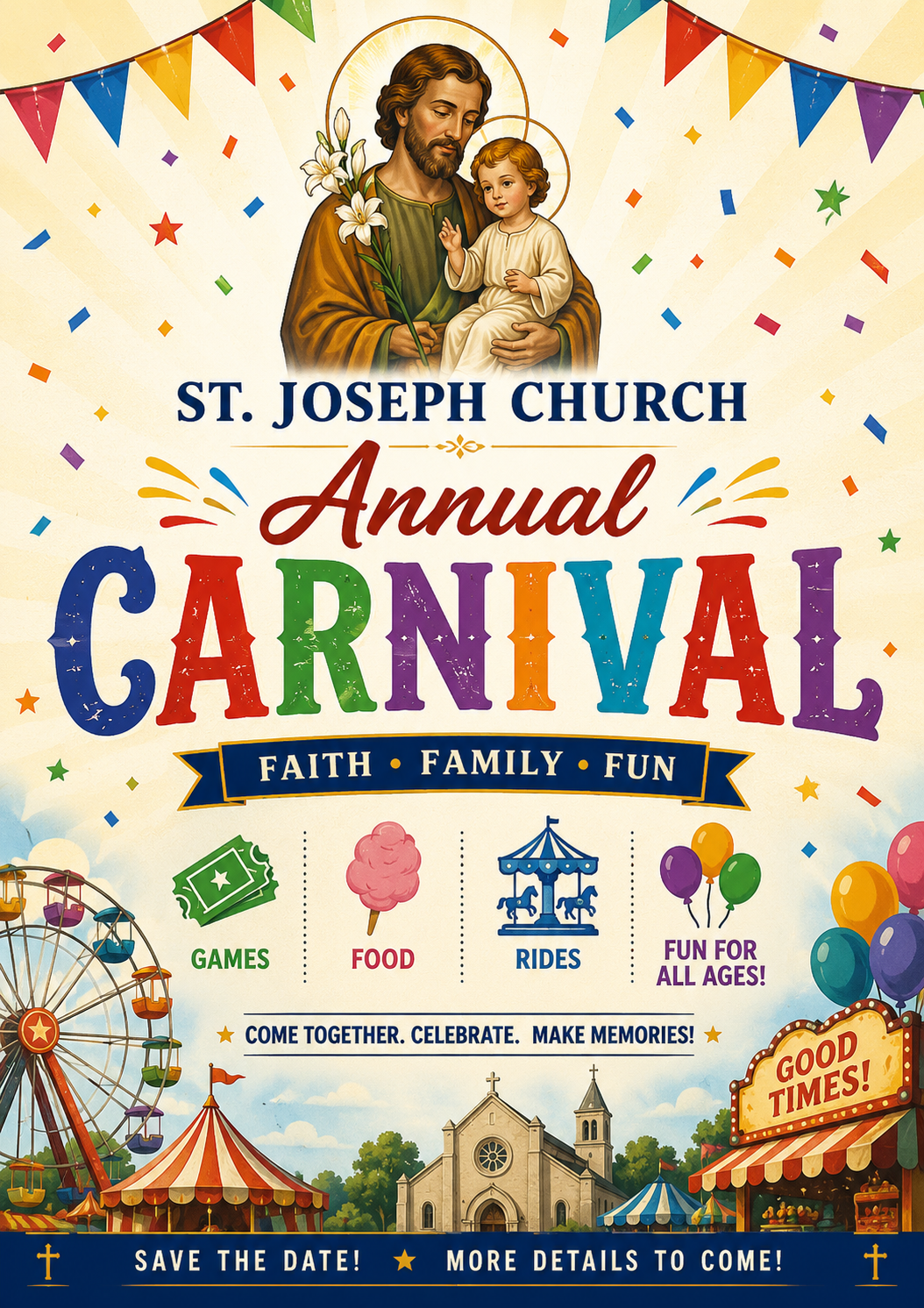 Carnaval anual de la Iglesia de San José