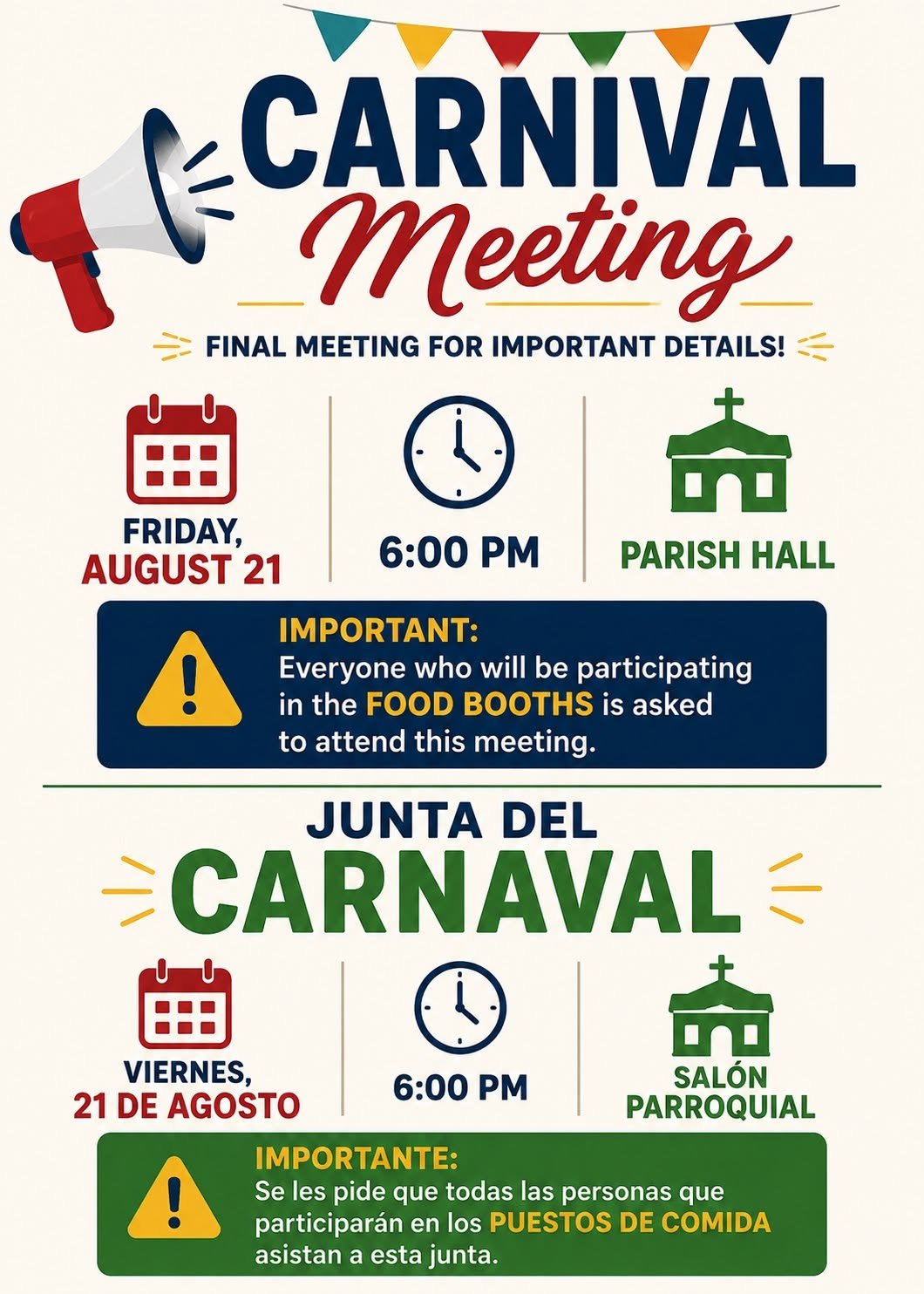 Carnival Meeting... click on image above to view larger version