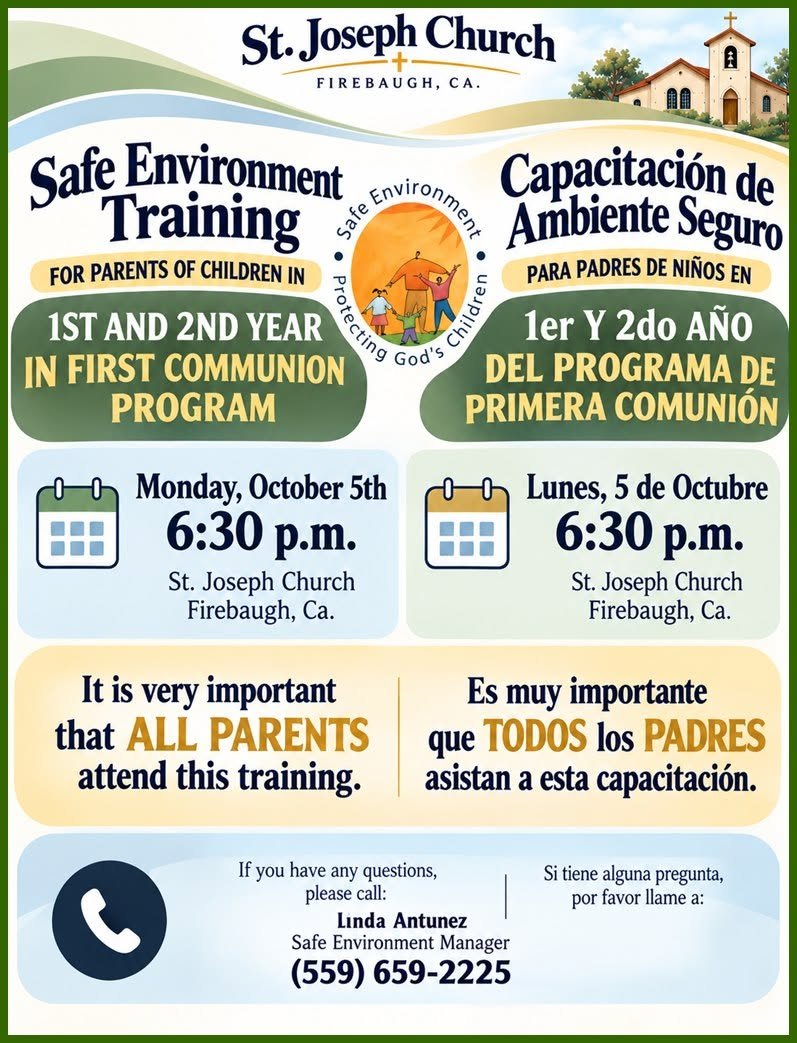 Safe Environment Training for Parents