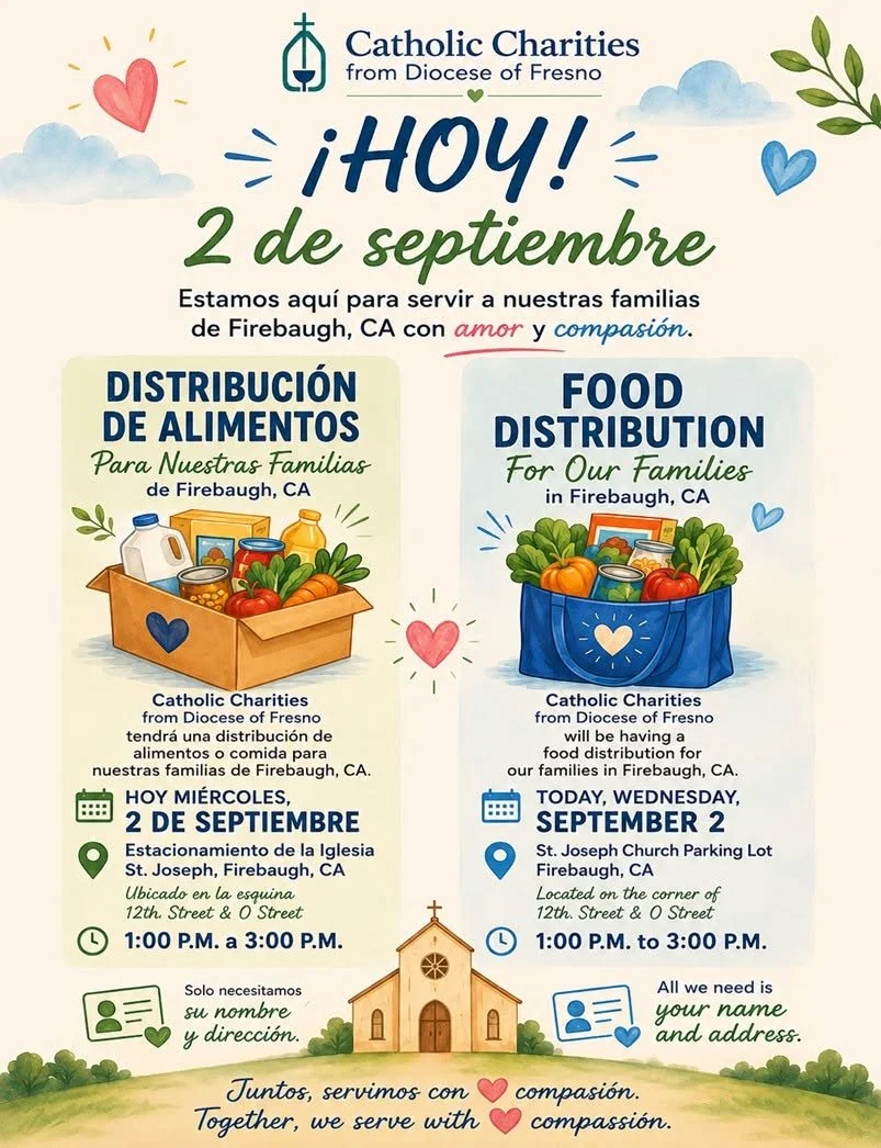 FOOD DISTRIBUTION for Our Families
in Firebaugh