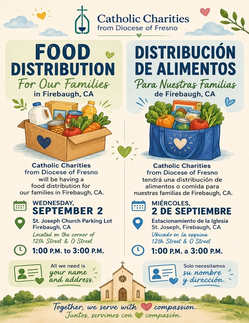 FOOD DISTRIBUTION for Our Families... click image for larger version