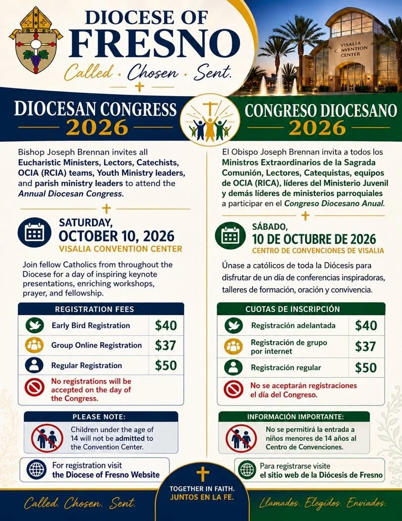 Diocesan Congress 2026... click on image above to view larger version