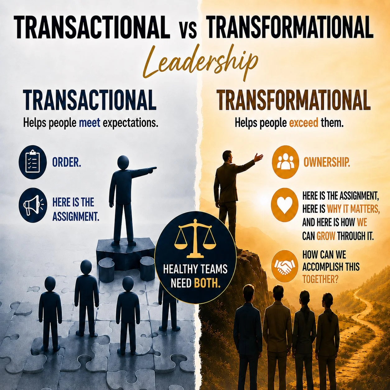 So What’s the Difference Between Transactional and Transformational Models of Leadership?