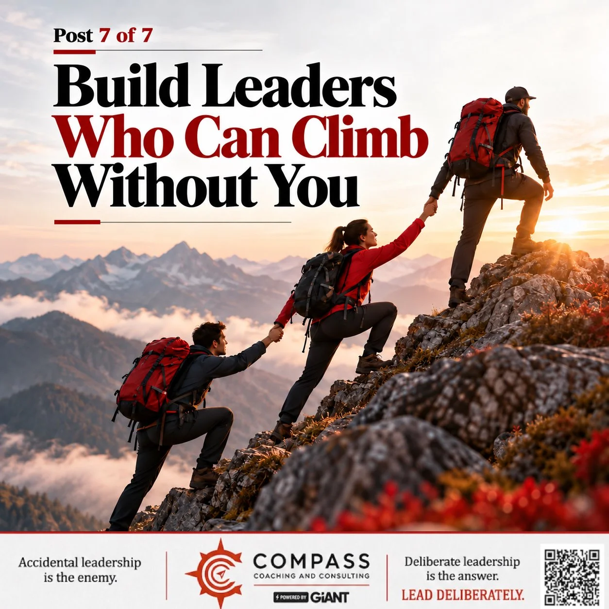 Build Leaders Who Can Climb Without You